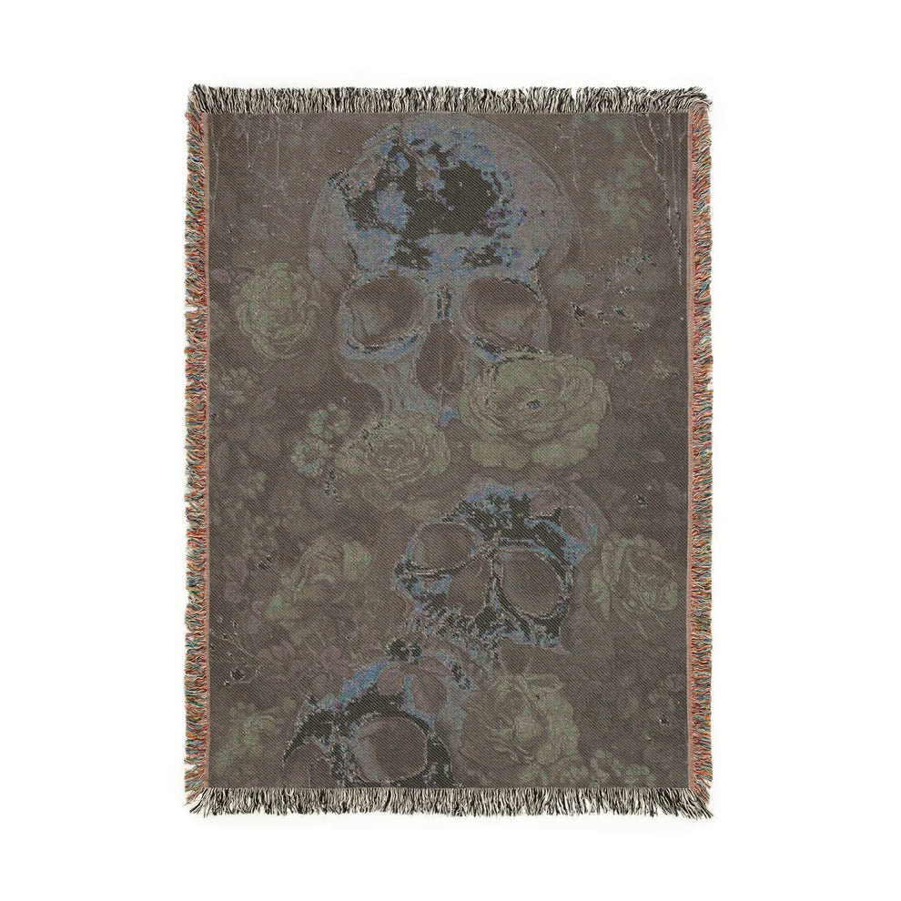 Skull & Rose Blanket