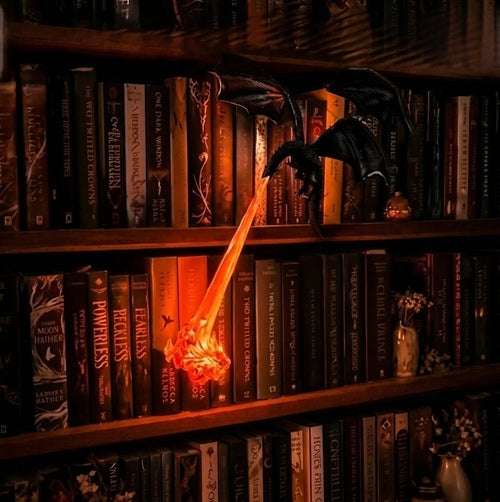 Dragon Book Lamp