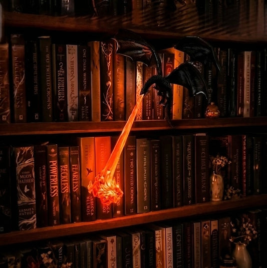 Dragon Book Lamp