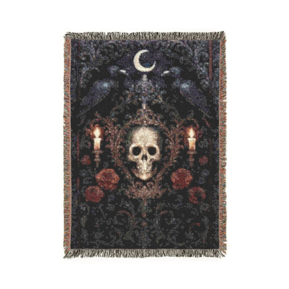 Raven & Skull Blanket